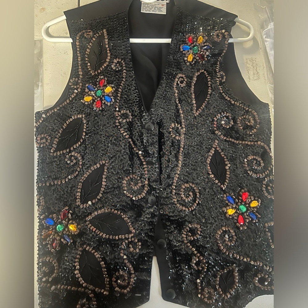 Sequin Vest